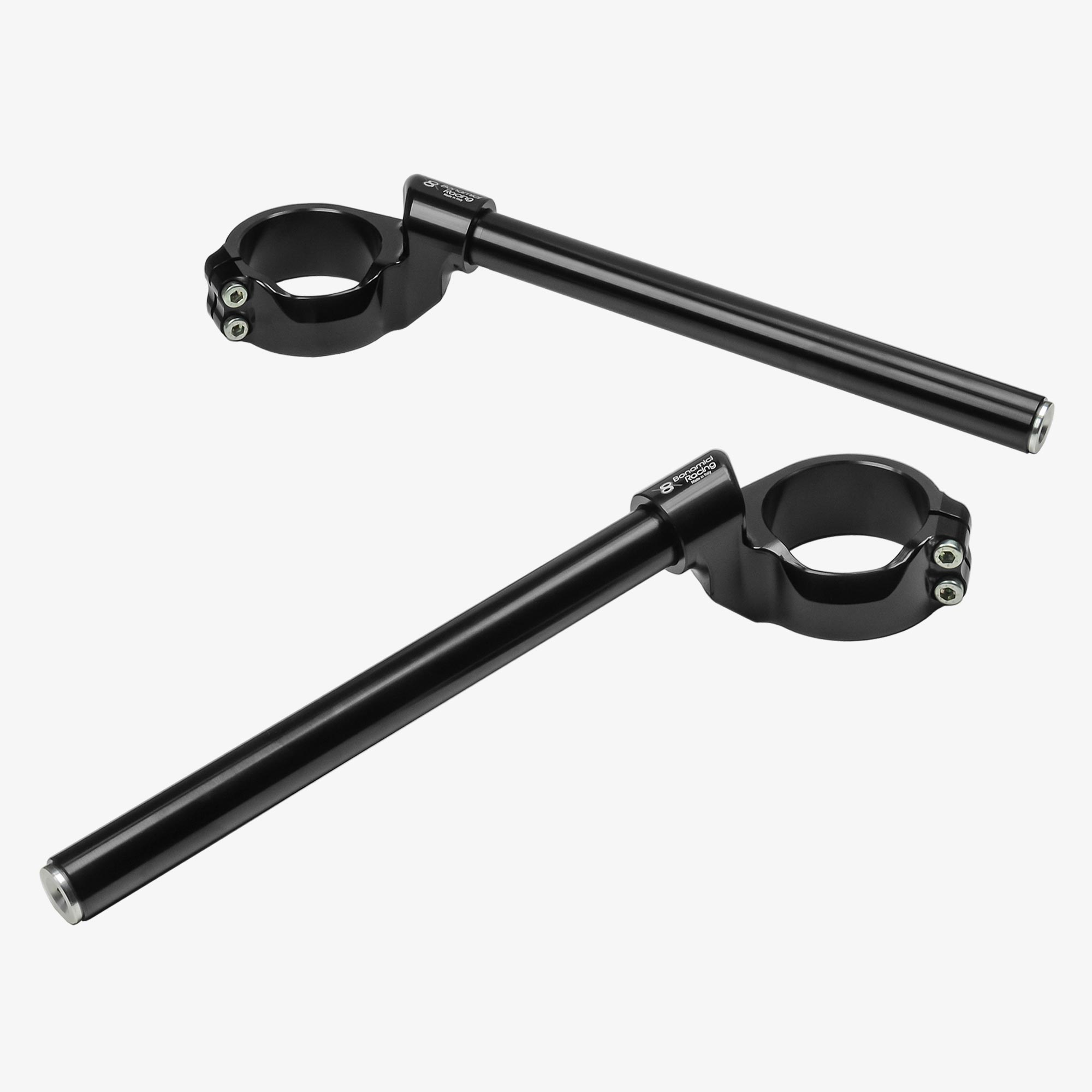 Bonamici Racing 55mm Diameter Lifted Handlebars for the BMW S1000RR '06-25 / M1000RR '17-25 Bonamici Racing 55mm Diameter Lifted Handlebars for the BMW S1000RR '06-25 / M1000RR '17-25